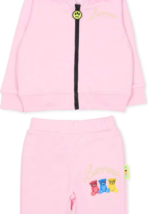 Barrow Bear Print Set - Pink