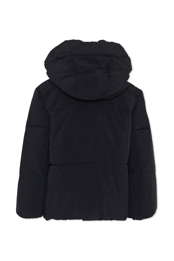 KIDS MOLO Down Jacket With Logo - Black