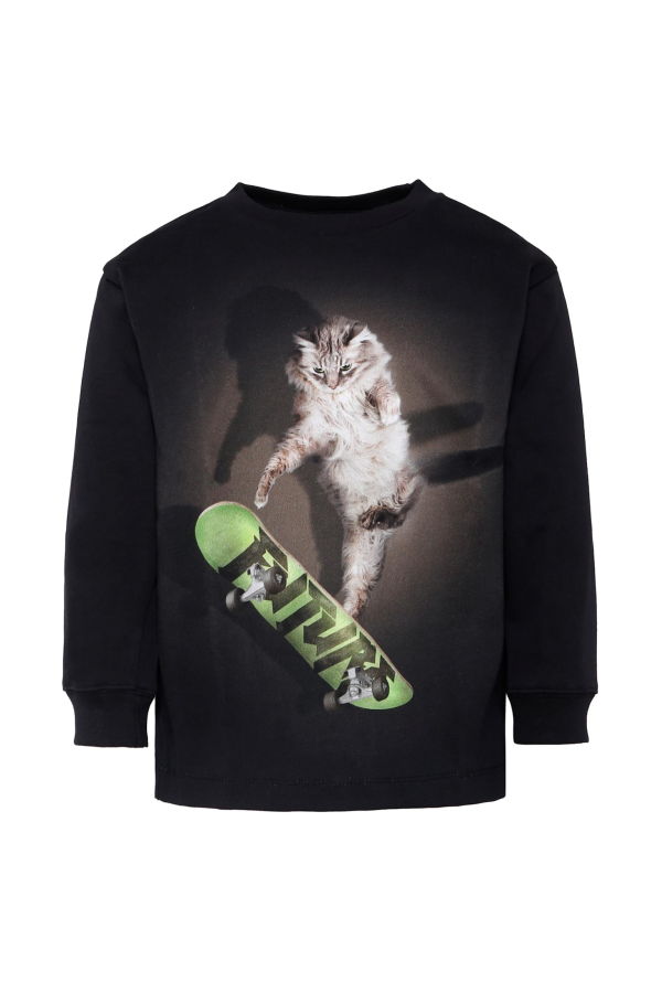 MOLO Cat T-shirt - Black