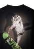 MOLO Cat T-shirt - Black - Thumbnail 3