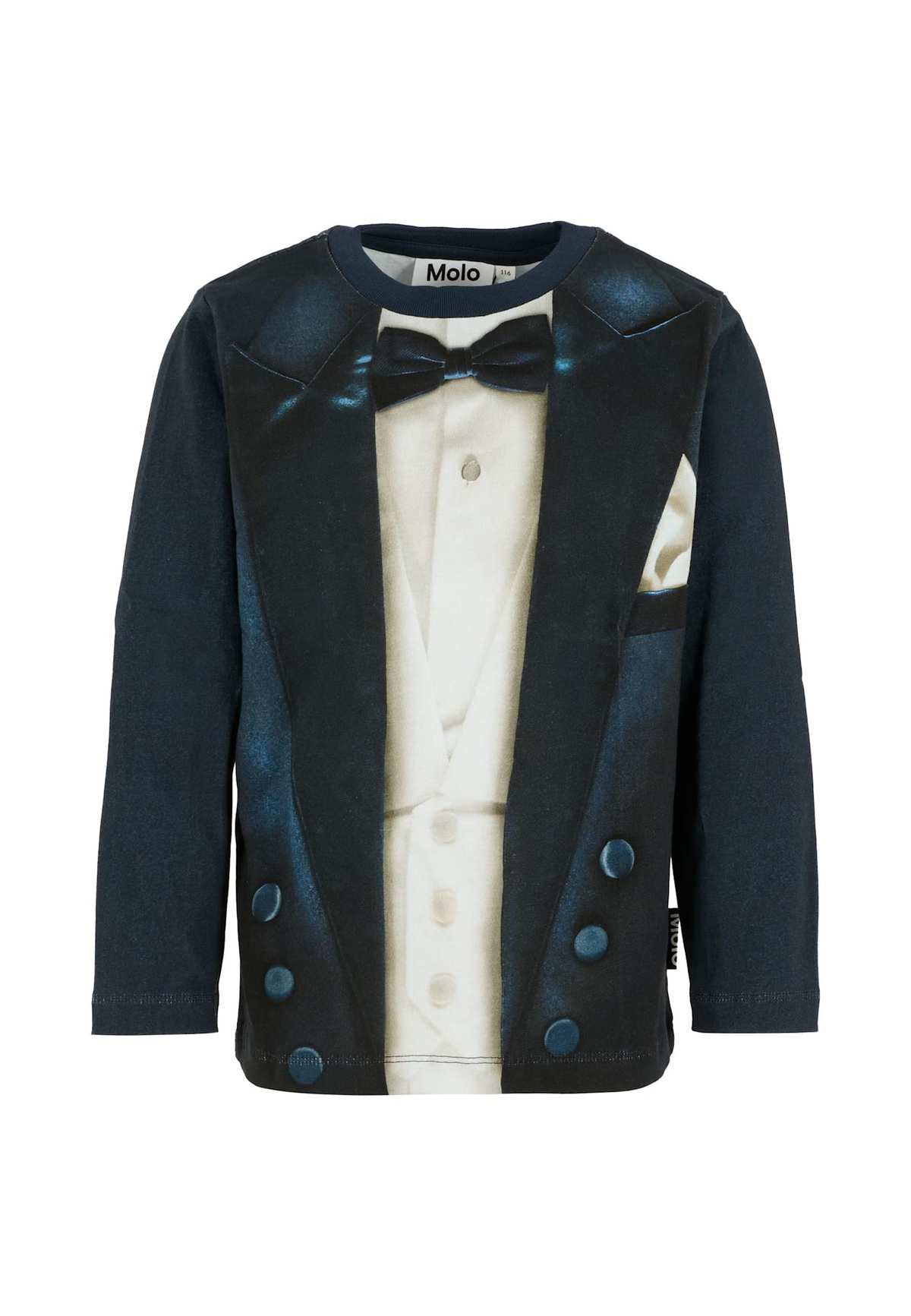 MOLO Tuxedo Print T-shirt - Blue - Image 1 of 3