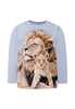 KIDS MOLO Lion T-shirt - Light Blue - Thumbnail 1