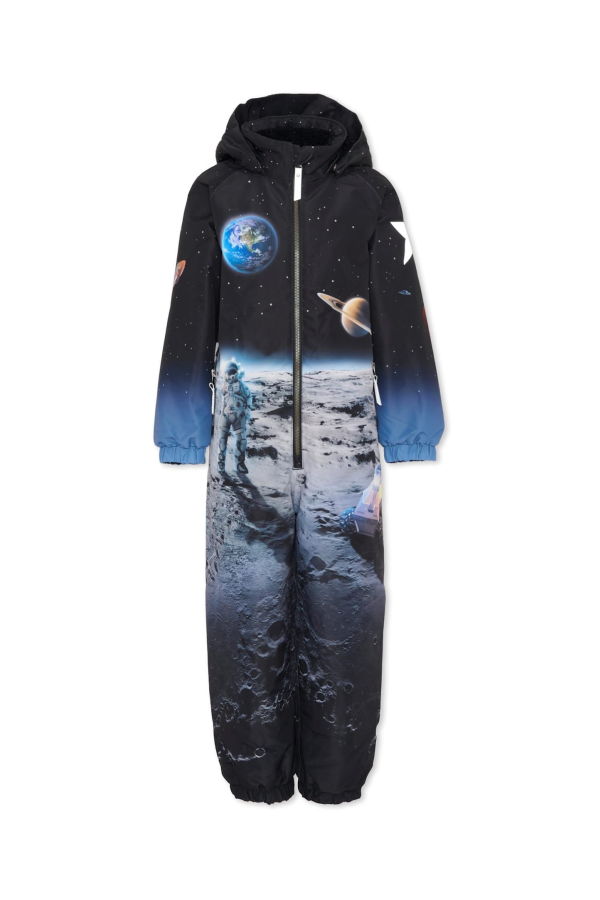 MOLO Space Print Snowsuit - Black