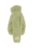 KIDS MOLO Faux Fur Coat With Patch - Green - Thumbnail 3