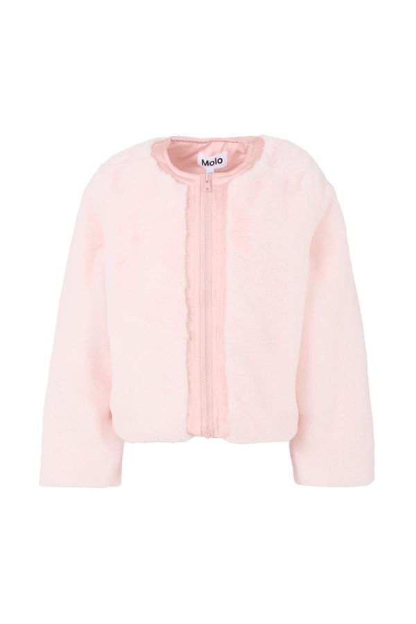 MOLO Faux Fur Coat - Pink