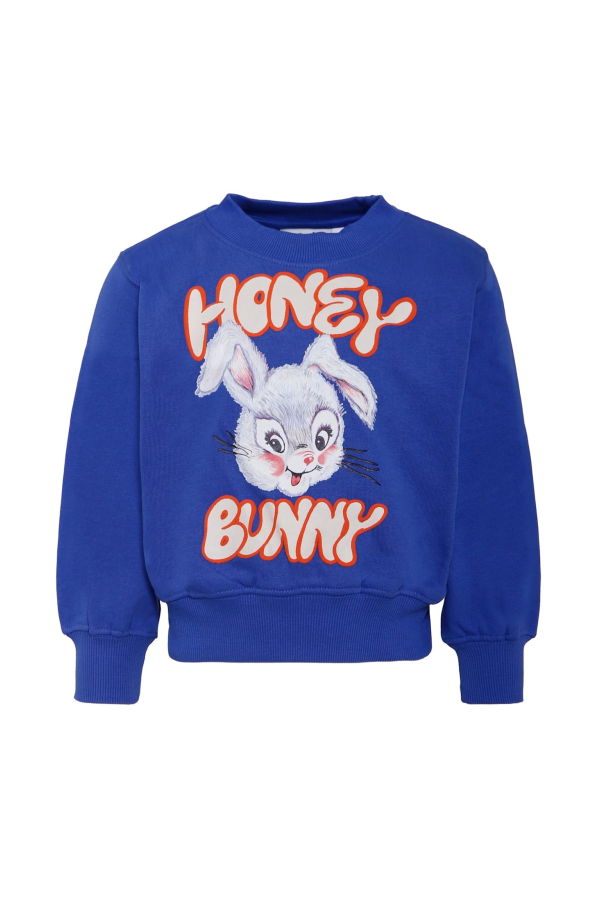 KIDS MOLO Sweatshirt With Rabbit Print - Blue