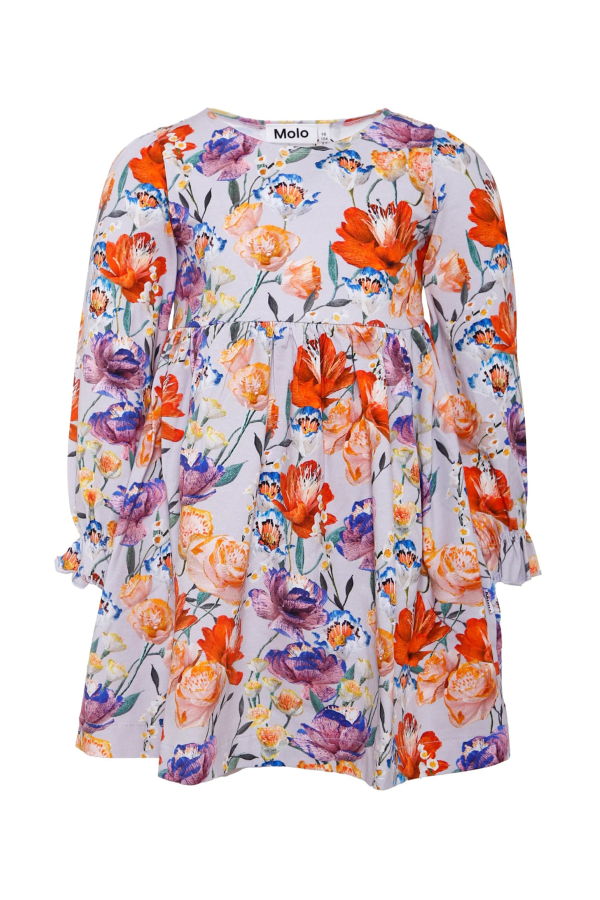 MOLO Lilac Floral Print Dress - Lilac