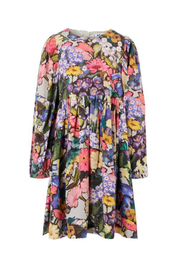 KIDS MOLO Multicolor Floral Print Dress - Multicolor