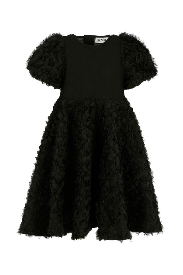 KIDS MOLO Petals Dress - Black