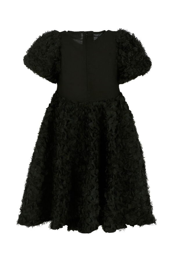 KIDS MOLO Petals Dress - Black