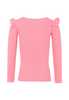 MOLO Pink Ribbed T-shirt - Pink - Thumbnail 2