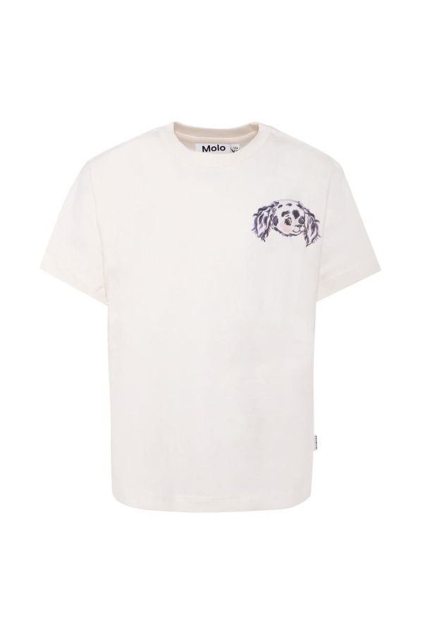 MOLO Rabbit Print T-shirt - Ivory
