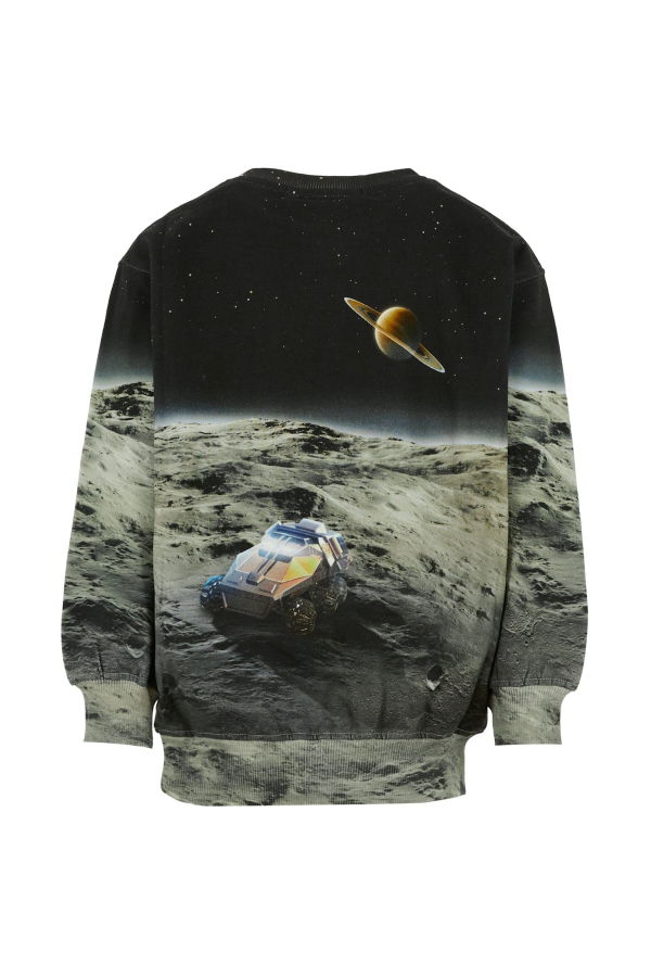 MOLO Astronaut Print Sweatshirt - Gray
