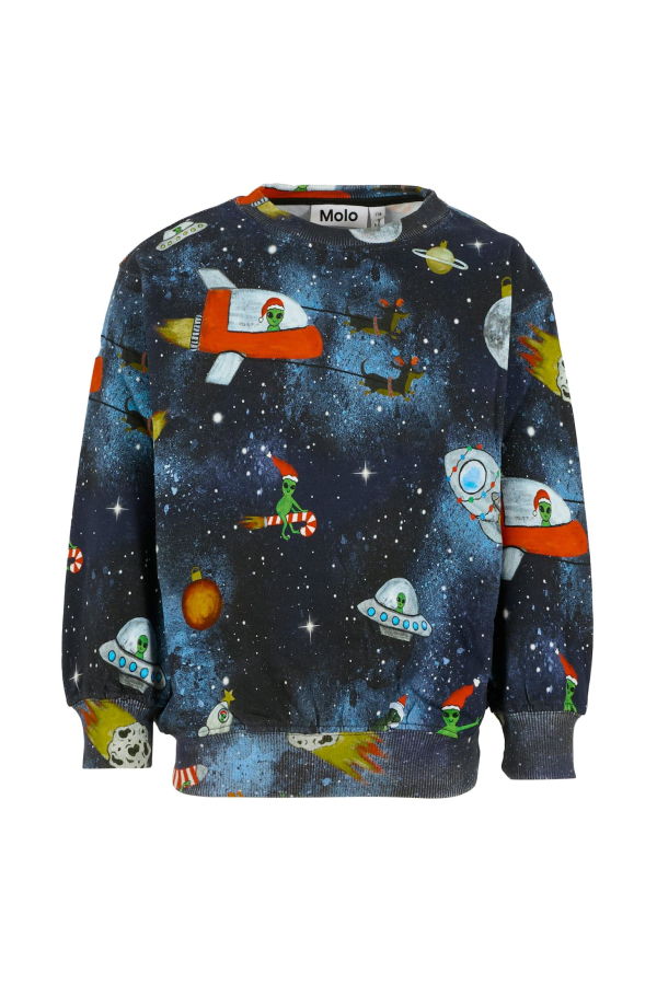 MOLO Alien Sweatshirt - Blue