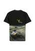 KIDS MOLO Astronaut Print T-Shirt - Black - Thumbnail 2