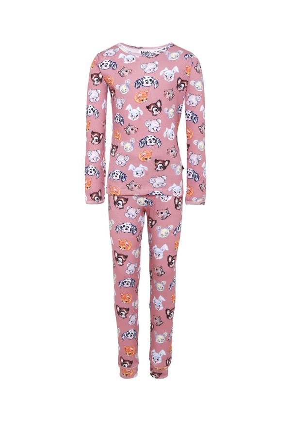 MOLO Pink Pyjamas With Animal Print - Pink MOLO Pink Pyjamas With Animal Print - Pink