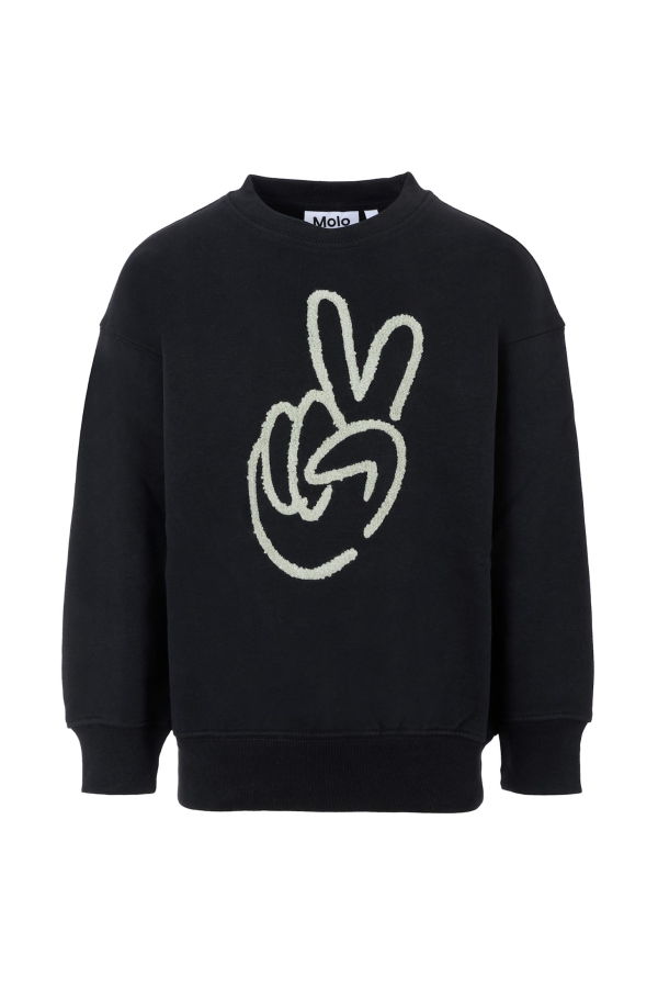 MOLO Hand Sweatshirt - Black