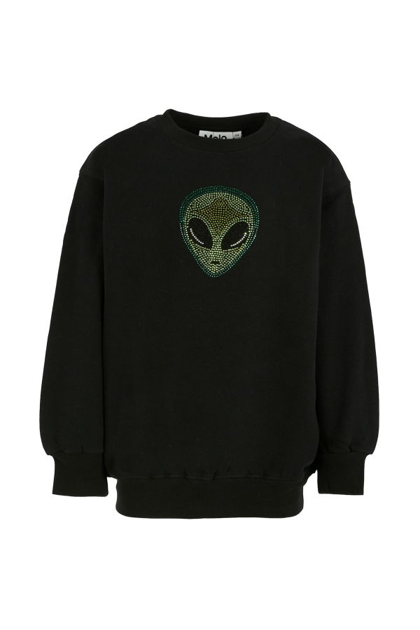 MOLO Monti Alien Sweatshirt - Black