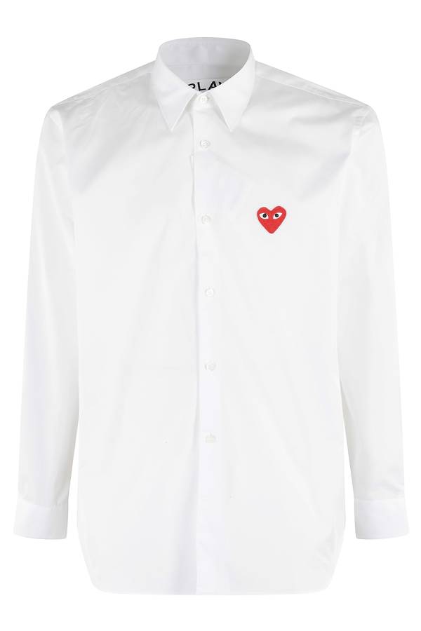 Comme des Garons PLAY Shirt Red Emblem