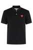 Comme des Garçons PLAY Red Emblem Polo Shirt - Thumbnail 1
