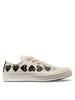 Comme des Garçons PLAY Chuck 70 Multi Hearts Sneaker - White - Thumbnail 1