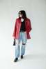 Vintage Leather Jacket - Scarlet - Thumbnail 1