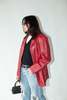 Vintage Leather Jacket - Scarlet - Thumbnail 2