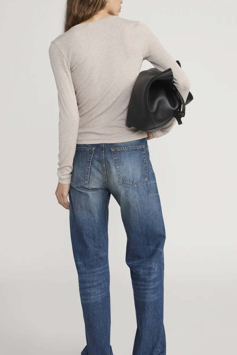 FRAME Denim The Rib Splay Top