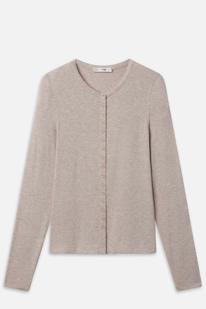 FRAME Denim The Rib Splay Top