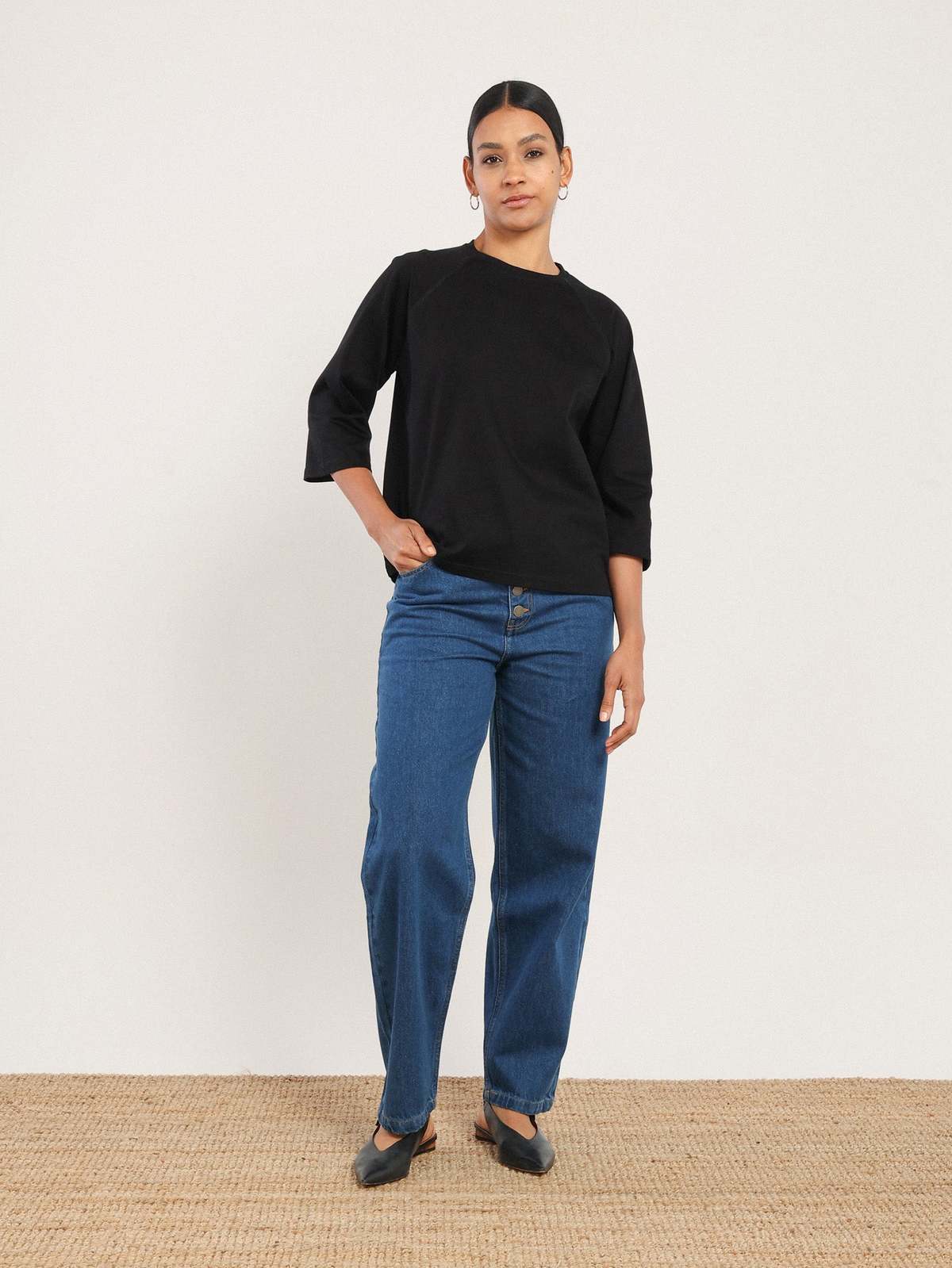 NAZEERAH Rima Jersey Tee - Image 2 of 16