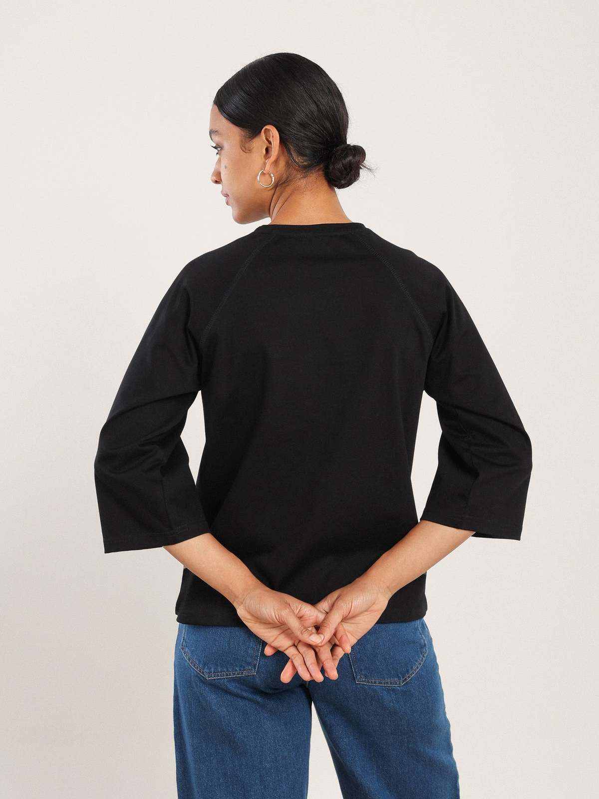 NAZEERAH Rima Jersey Tee - Image 3 of 16