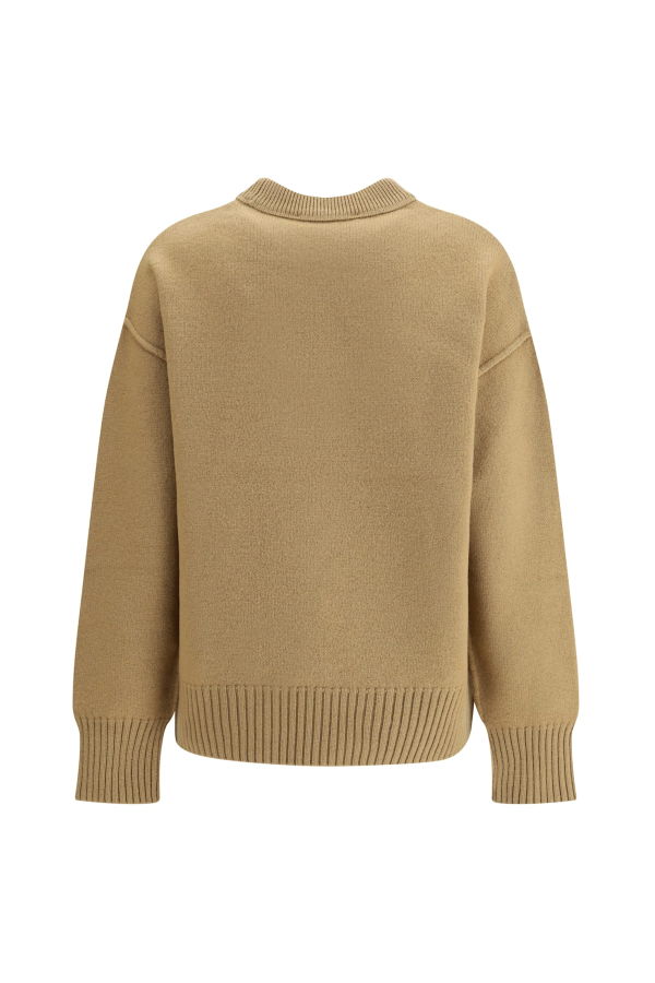 Ami Alexandre Mattiussi Ami De Coeur Sweater - Beige