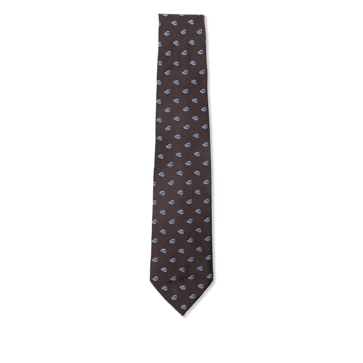 Barba Napoli Tie - Brown - Image 1 of 3