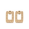 Marni Earring - Gold/White - Thumbnail 1