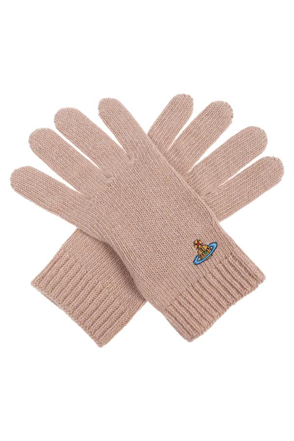 Vivienne Westwood Cashmere Gloves - Nude