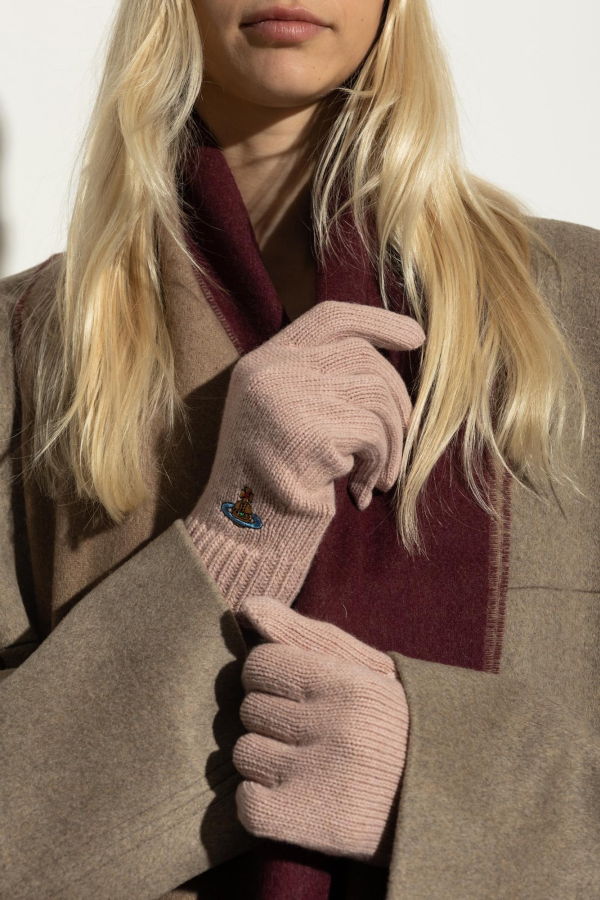Vivienne Westwood Cashmere Gloves - Nude