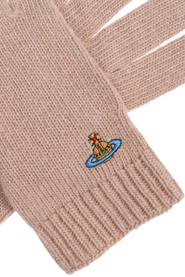 Vivienne Westwood Cashmere Gloves - Nude
