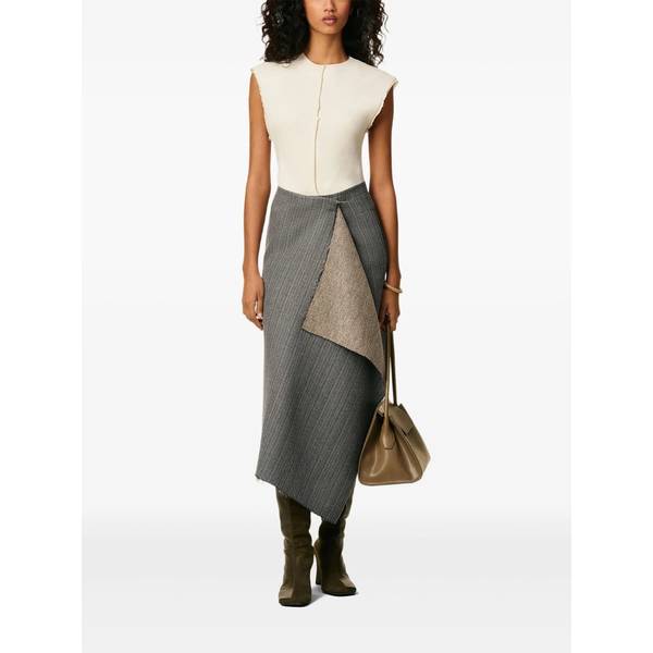 Ami Alexandre Mattiussi Skirt - Grey/Neutrals
