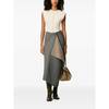 Ami Alexandre Mattiussi Skirt - Grey/Neutrals - Thumbnail 1