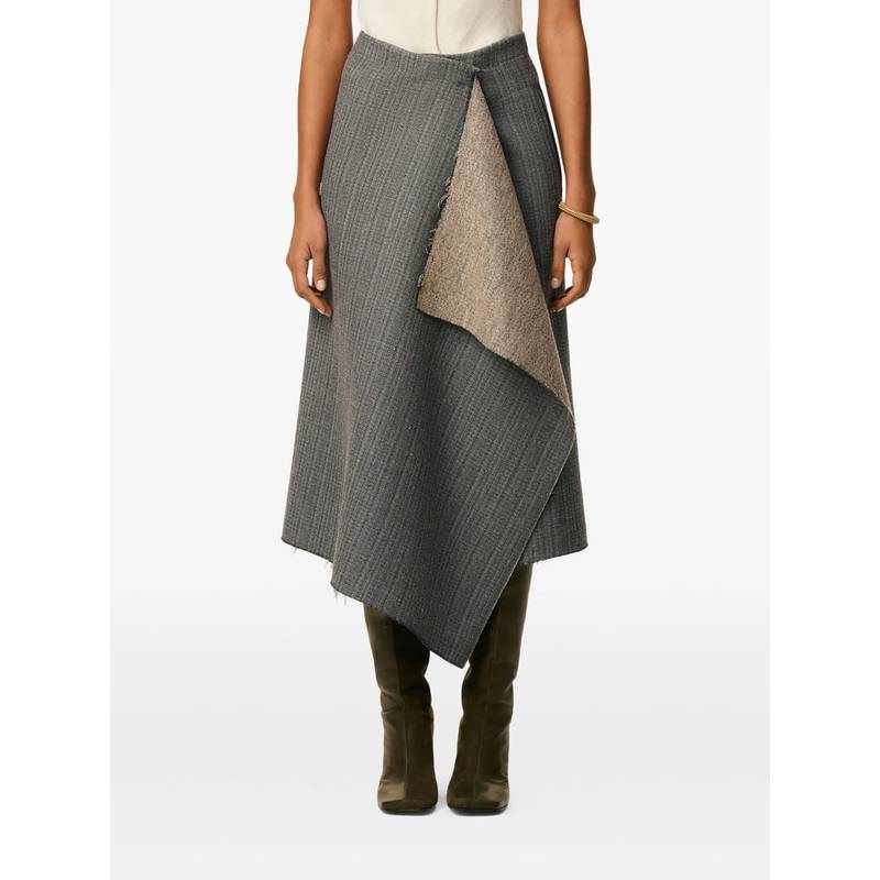Ami Alexandre Mattiussi Skirt - Grey/Neutrals