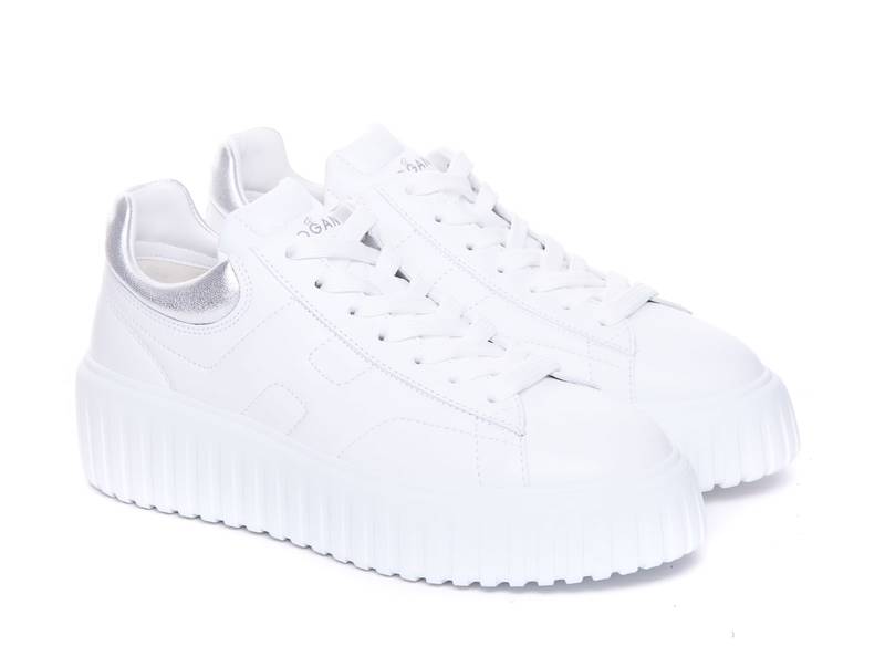 Hogan H-stripes Sneakers - White