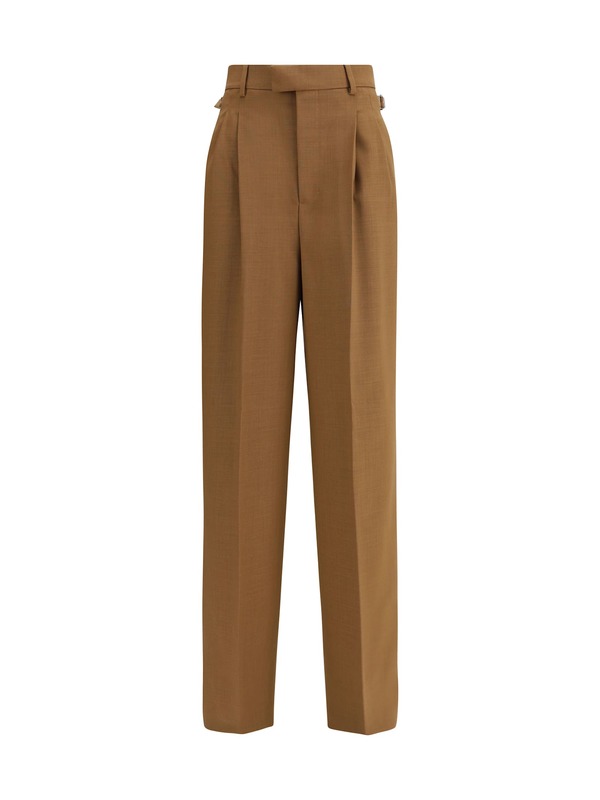 Ami Alexandre Mattiussi High-waist Trousers - Brown