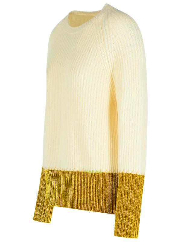 Marni Virgin Wool Sweater - Ivory/Beige