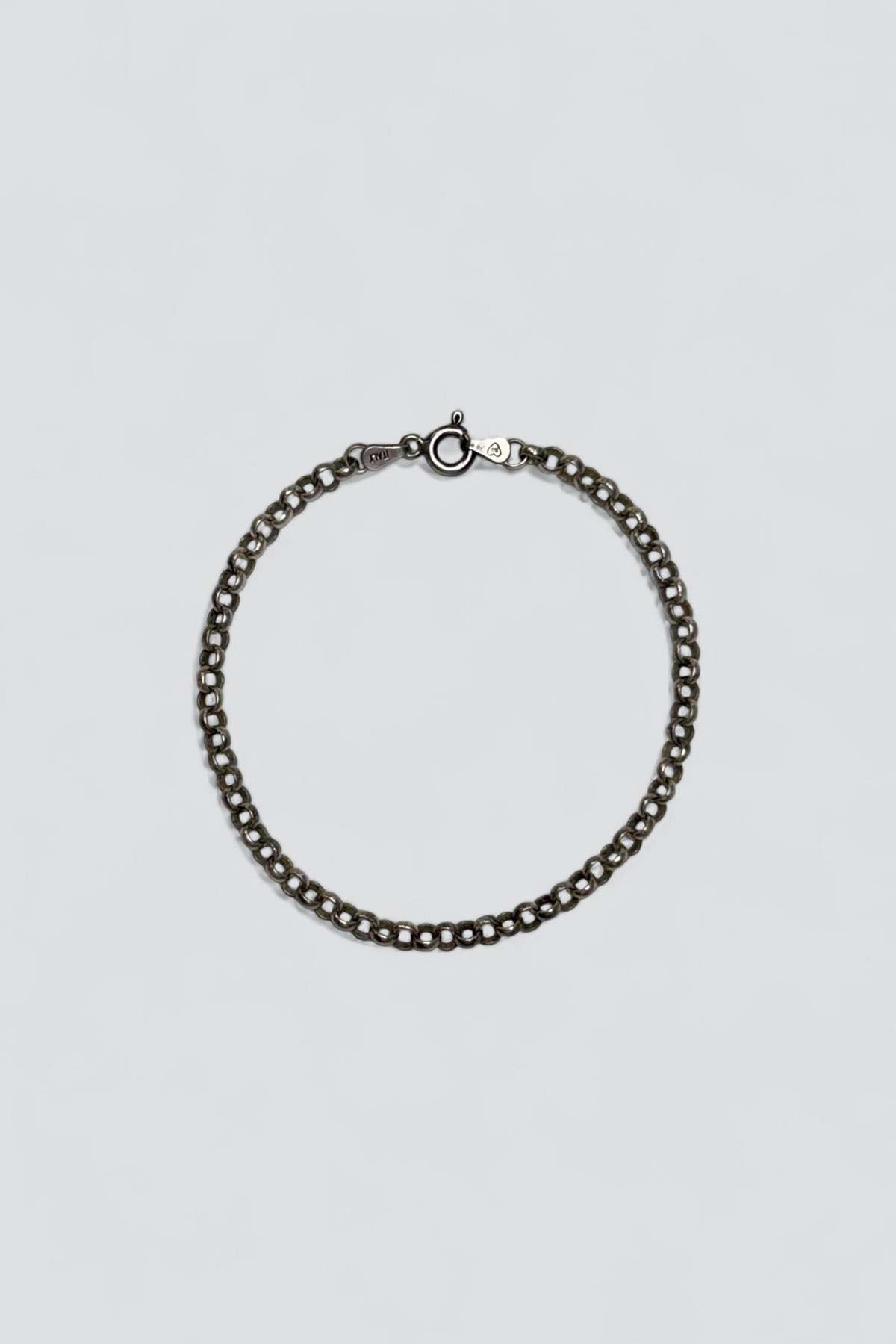 Vintage Small Rolo Bracelet - Sterling Silver - Image 1 of 3