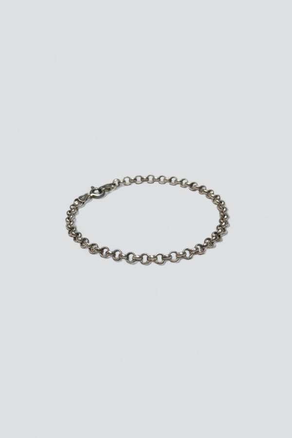 Vintage Small Rolo Bracelet - Sterling Silver