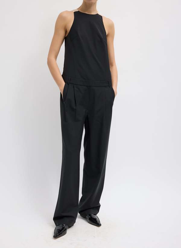 Tibi Recycled Tropical Wool Jumpsuit