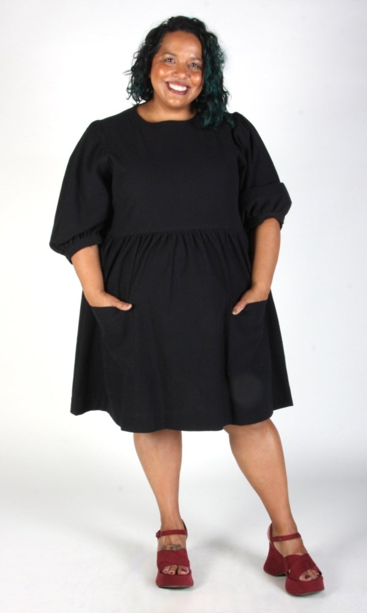 Birds of North America Flowerpiercer Dress - Image 7 of 10