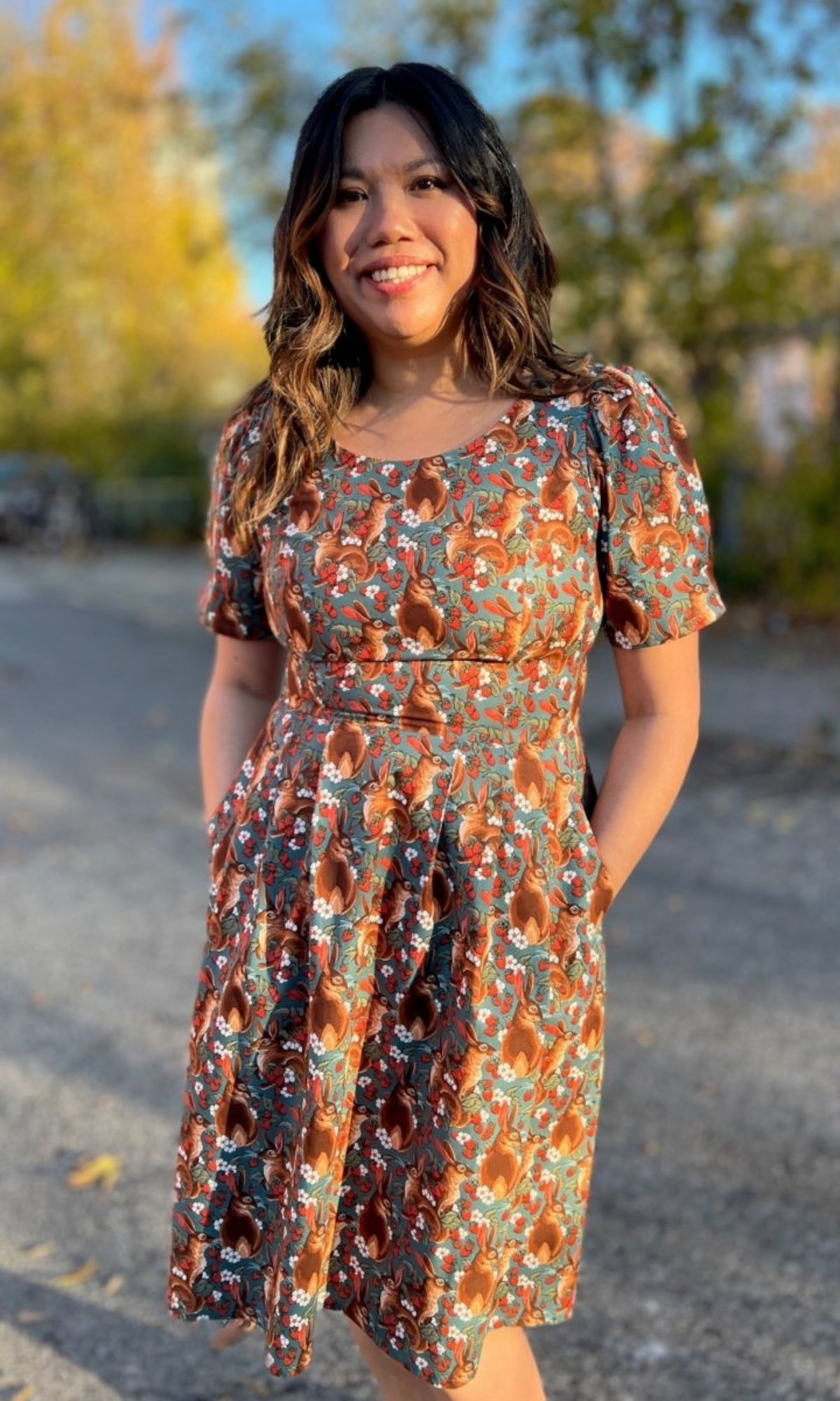 Birds of North America Winter Chippy Dress - Image 10 of 13