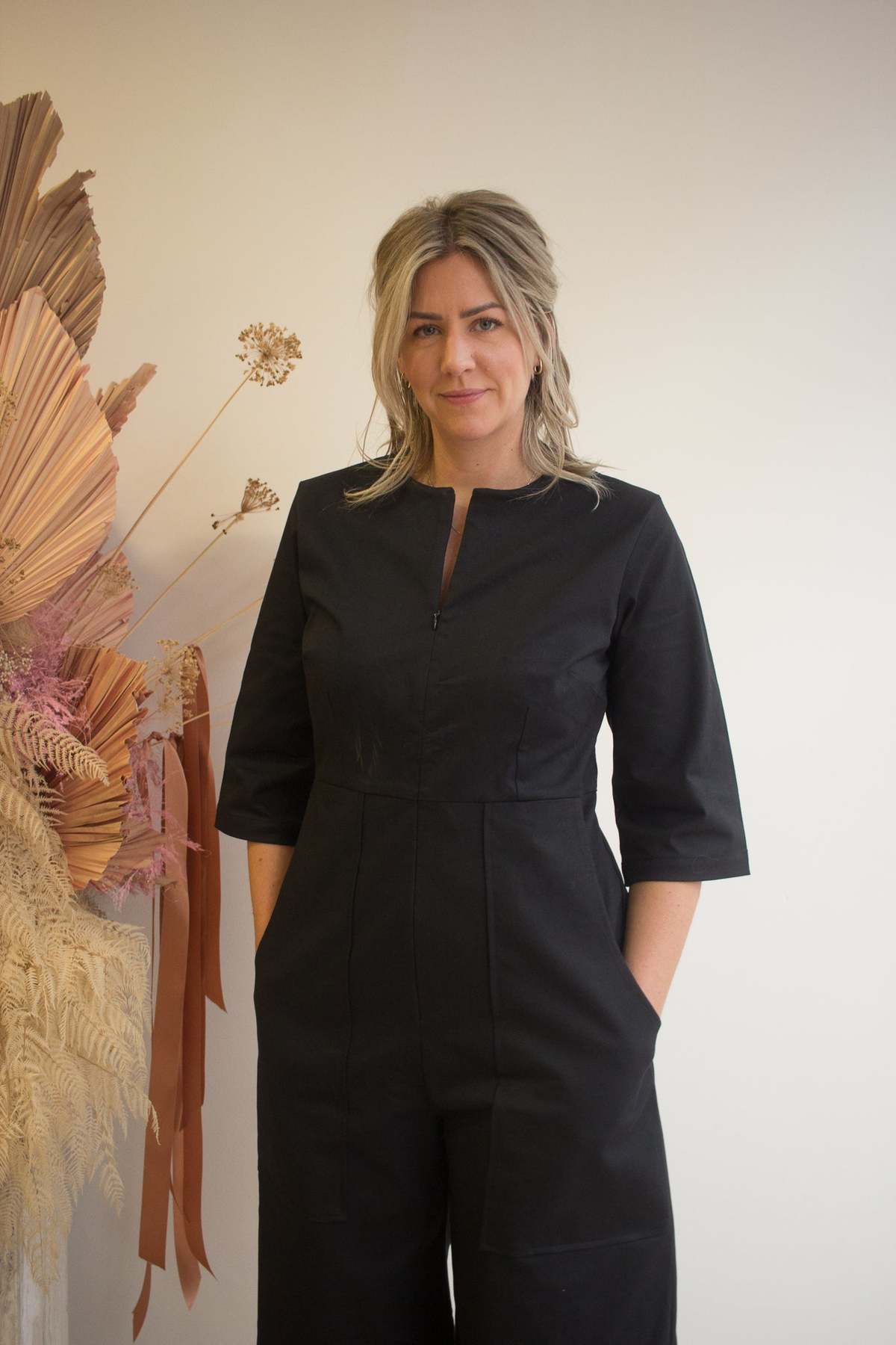 Meg by Megan Kinney 70's Jumpsuit - Image 3 of 8