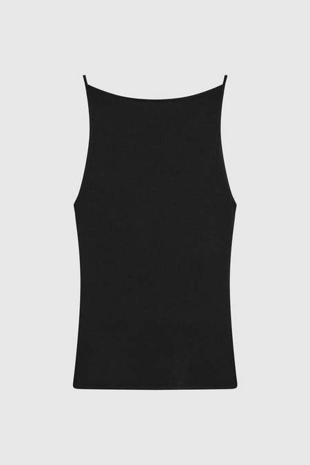 Album di Famiglia Drawstring Tank Top TC - Navy | Garmentory